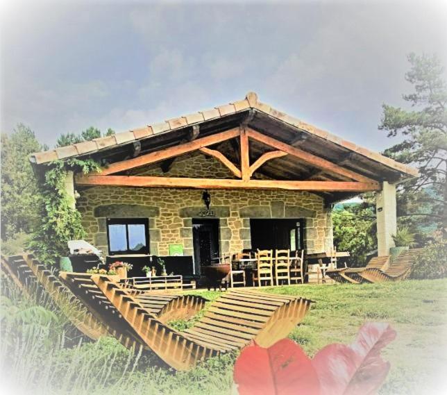 Retour à l'essentiel dans le parc national Vila Saint-Andre-Capceze Exterior foto
